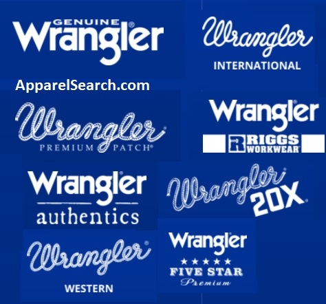 Wrangler Brand Logos