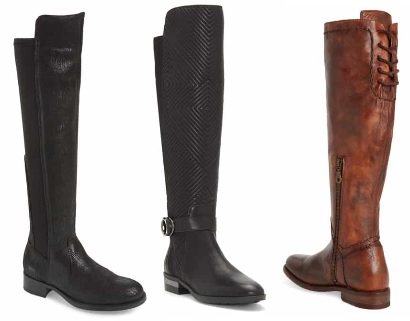women's leather over the knee boots
