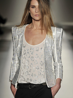 balmain runway