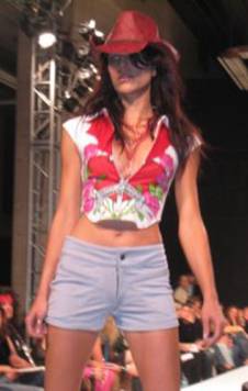 Safia jewelry dazzled the crowd at Maggie Barry�s P. KA BU runway show
