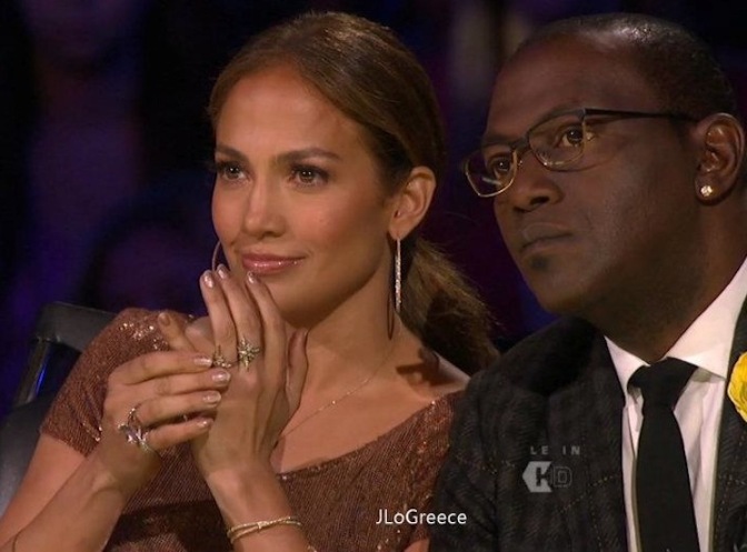 Jennifer Lopez wearing Philip Press Jewelry