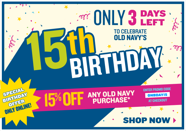 Old Navy Sale