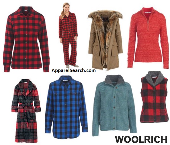 Women's Woolrich Brand Clothing