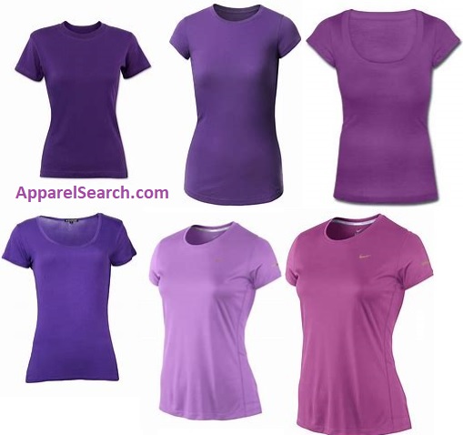 Women's Purple T-shirts