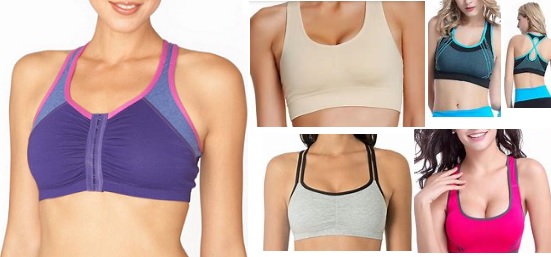 womens cotton jogging bras
