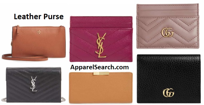 women's leather purse wallets