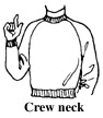 Crew neck
