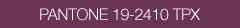 Pantone 19-2410 TPX