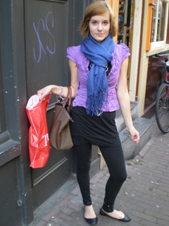 purple haze - Amsterdam Street Fashion