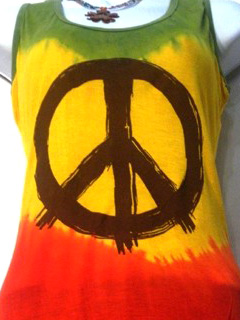 peace logo t-shirt for women