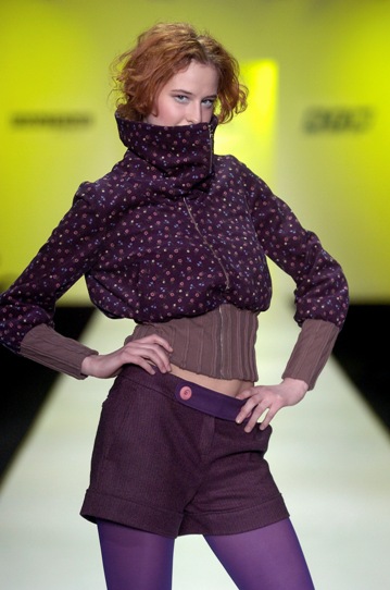 Asya Kogel at Russian Fashion Week March 2006