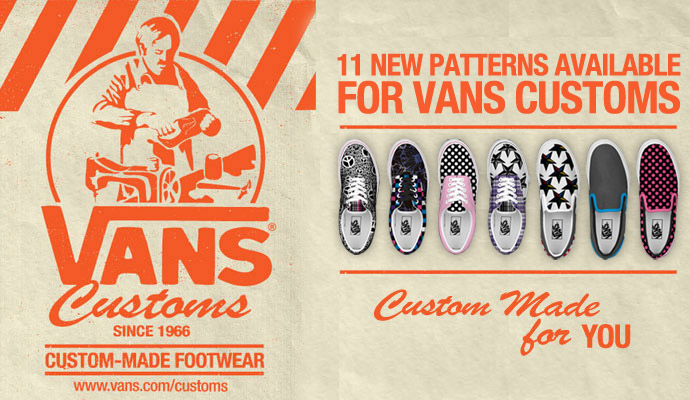 Vans Customs footwear news article 2010
