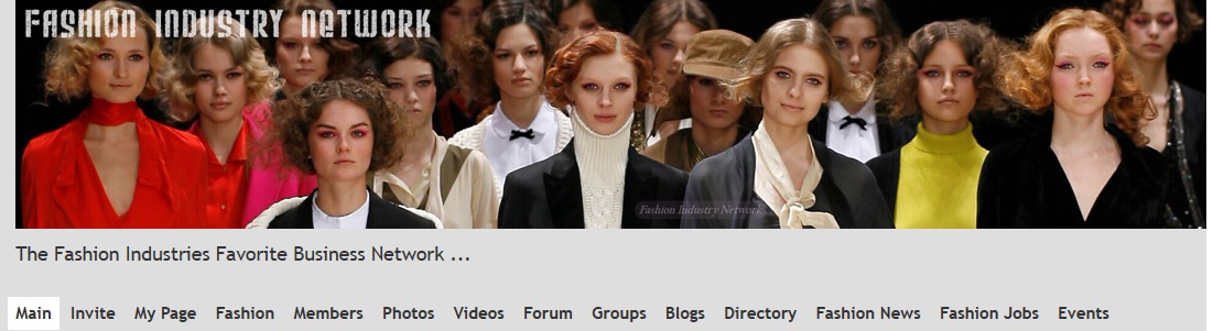 Fashion Industry Network Header