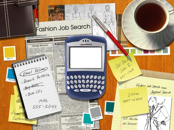 Fashion Job Search Logo - division of Apparel Search