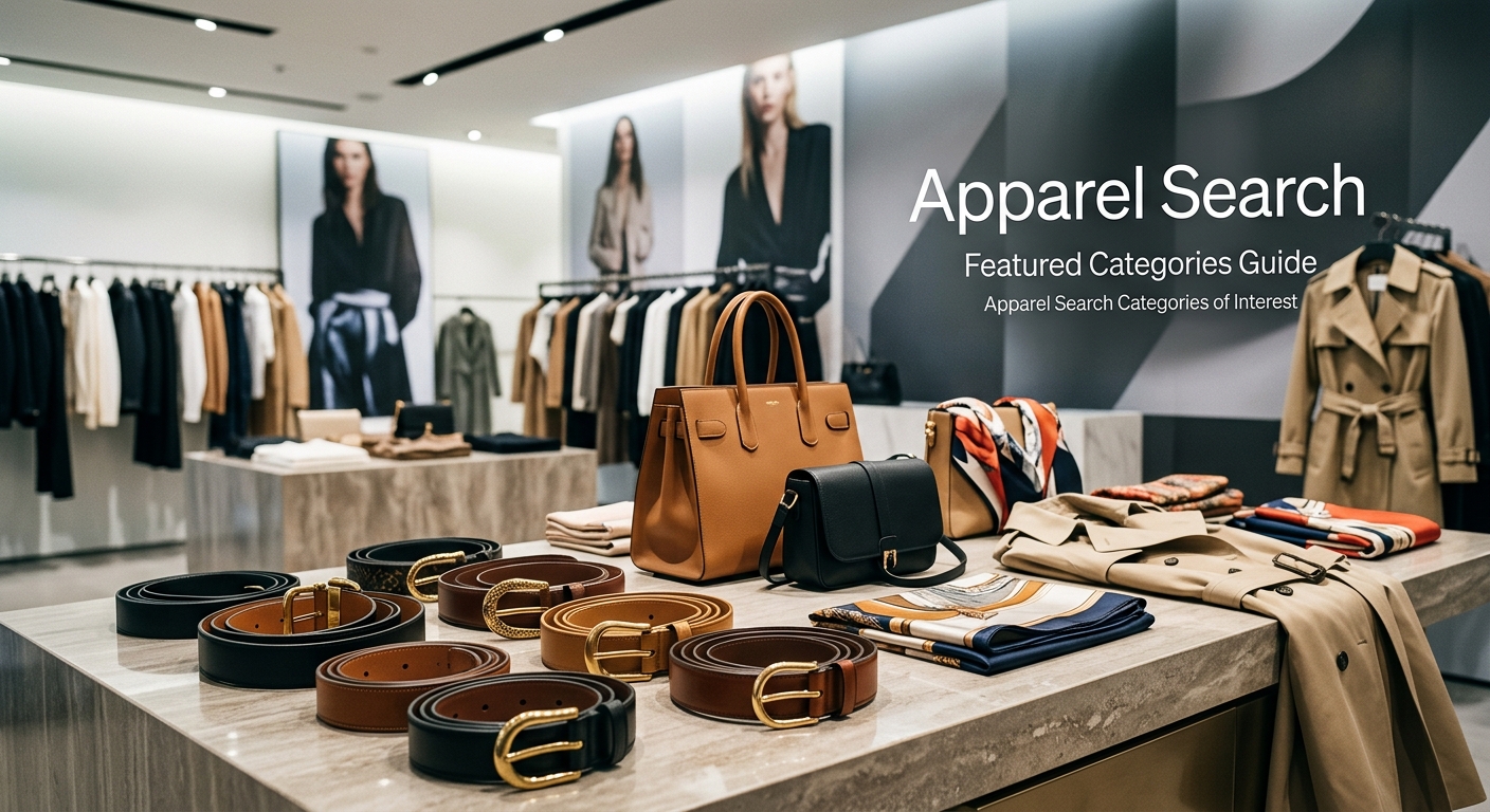 Fashion Categories of Interest Apparel Search