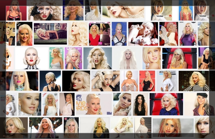 Christina Aguilera Celebrity Fashion Photos