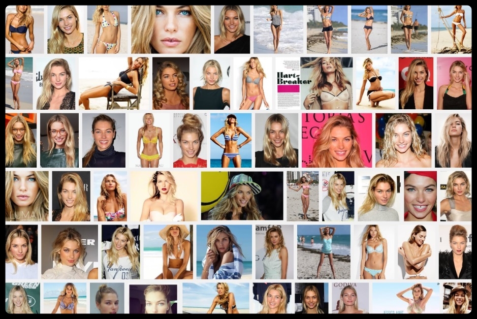 Jessica Hart Fashion Model Photographs