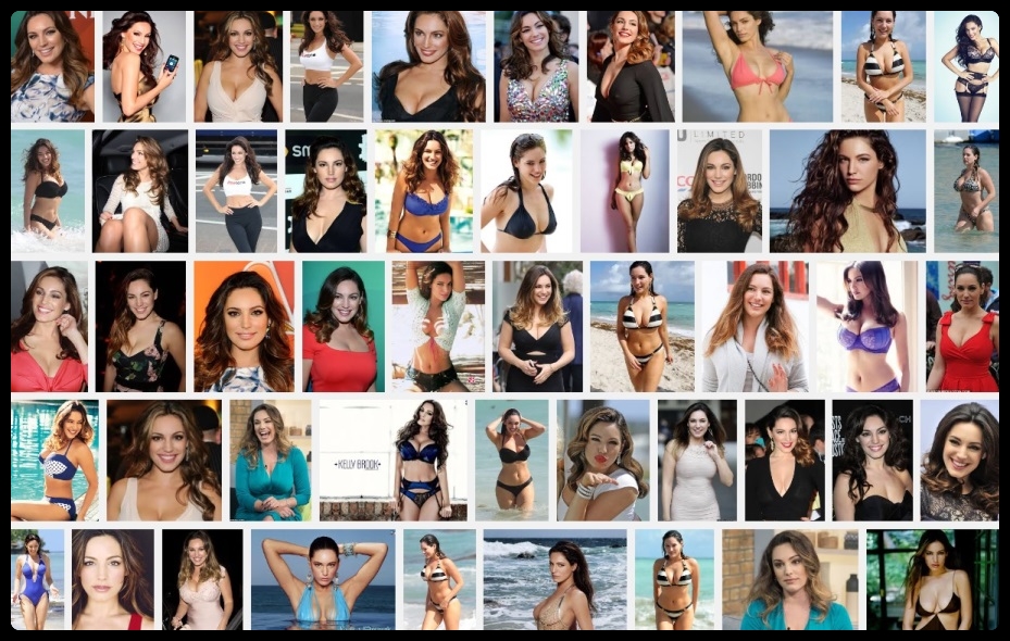 Kelly Brook Fashion Photographs