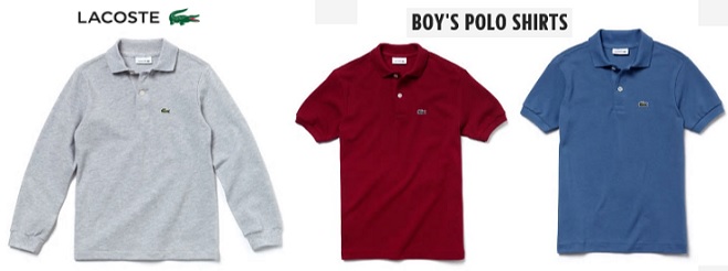 Boys Lacoste Fashion Brand