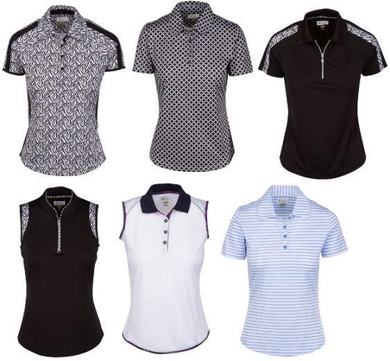 greg norman ladies golf shirts