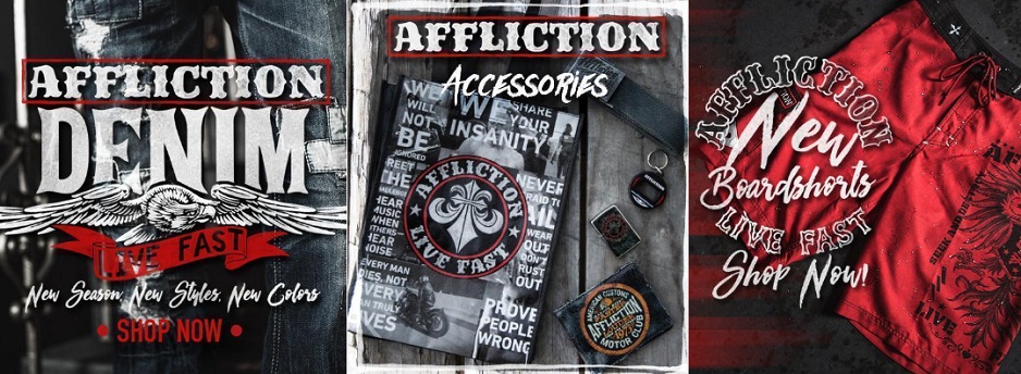 Men's Affliction Fashion Brand