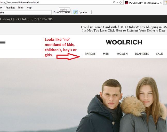 Woolrich Kids Clothing Brand