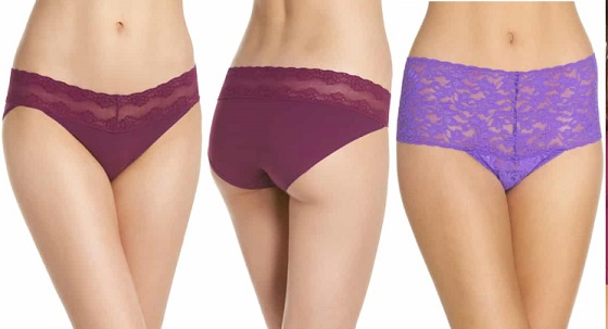 women's purple underwear