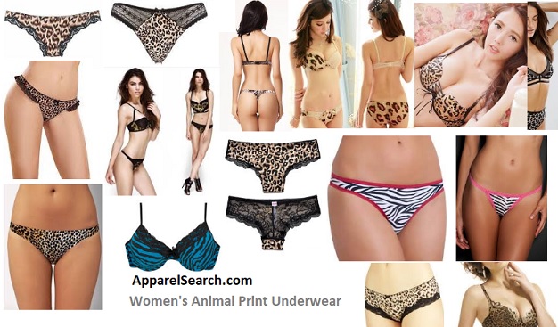 Women's Animal Print Underwear