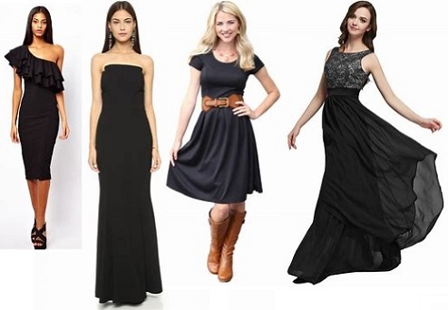 Women's Black Dresses