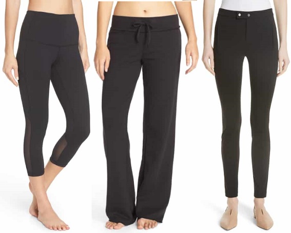 women's black pants