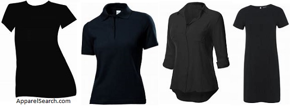 women's black shirts