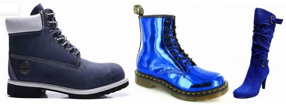 Women's Blue Boots