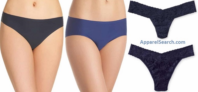 women's blue panties