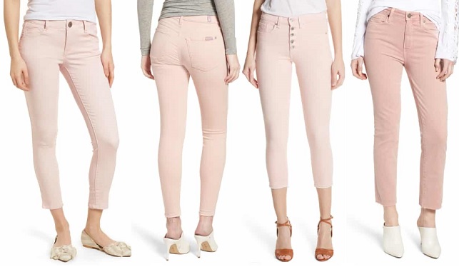 women's pink pants