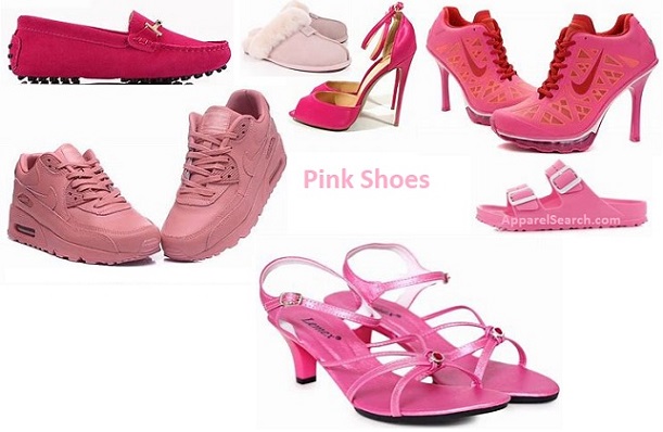 women's pink shoes