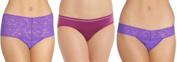 women's purple panties