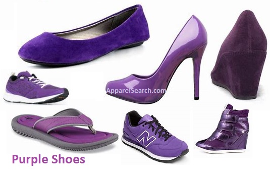 womens purple shoes