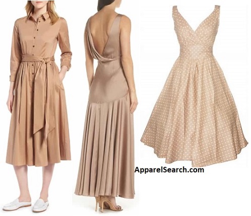 Women's Tan Dresses