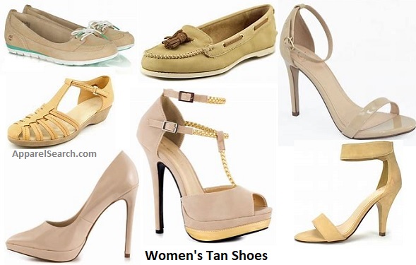 women's tan shoes