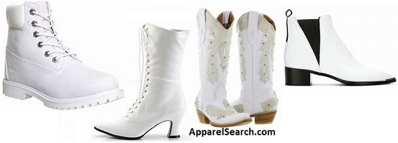 women's white boots