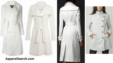 women's white coats