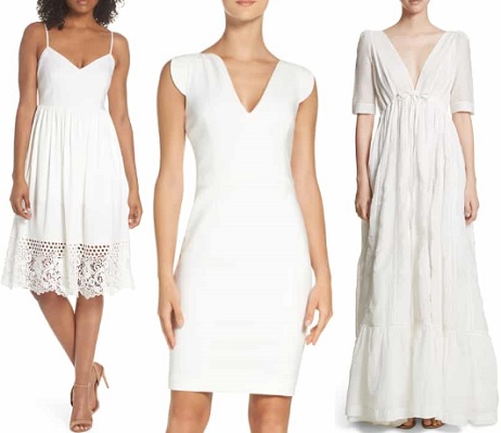 Women's White Dresses