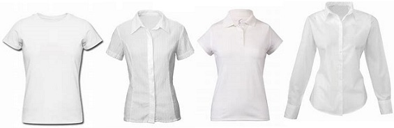 women's white shirts