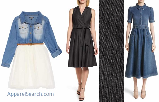 womens denim dresses