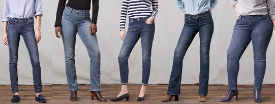 women's denim jeans