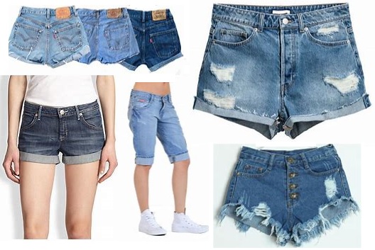 women's denim shorts