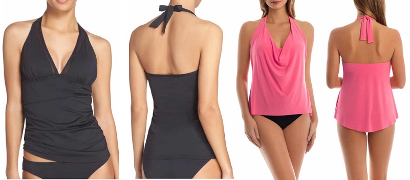 Women's Halter Tankini Swimsuits