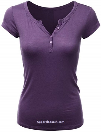 Women's Henley T-shrit