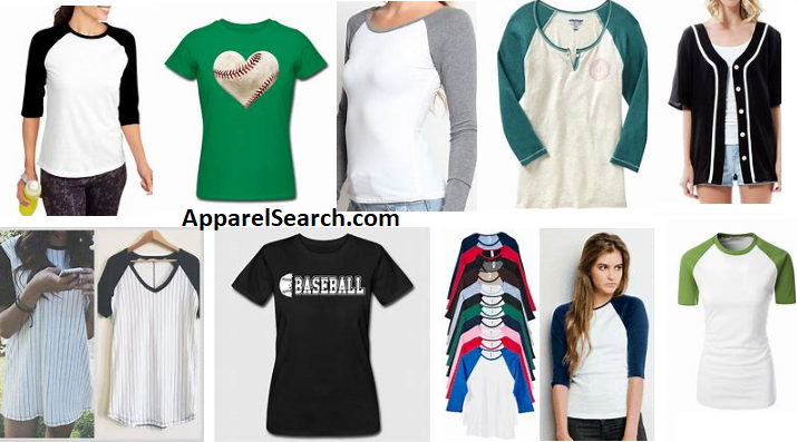Women's Baseball Shirts