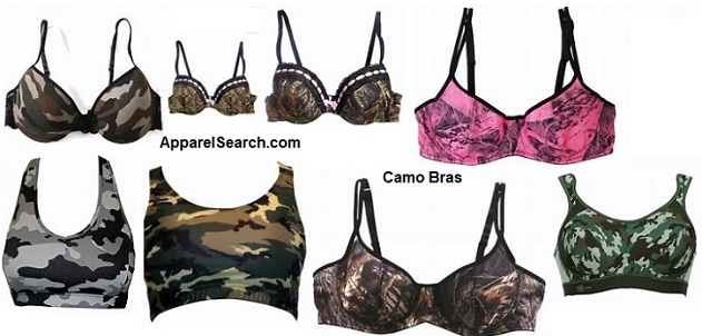 Women's Camo Bra guide about Women's Camo Bras